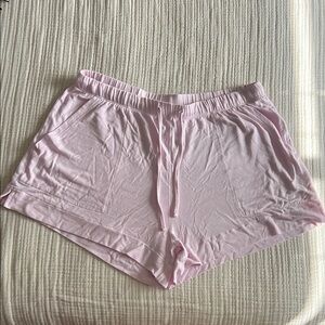 Women's Pink Sleep Shorts Target